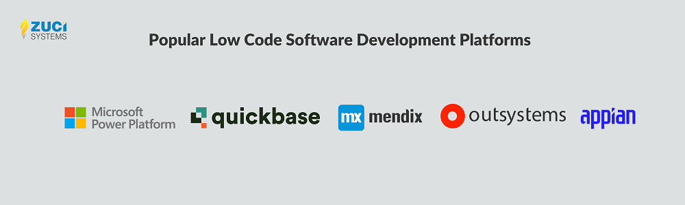 Popular Low Code Software Development Platforms