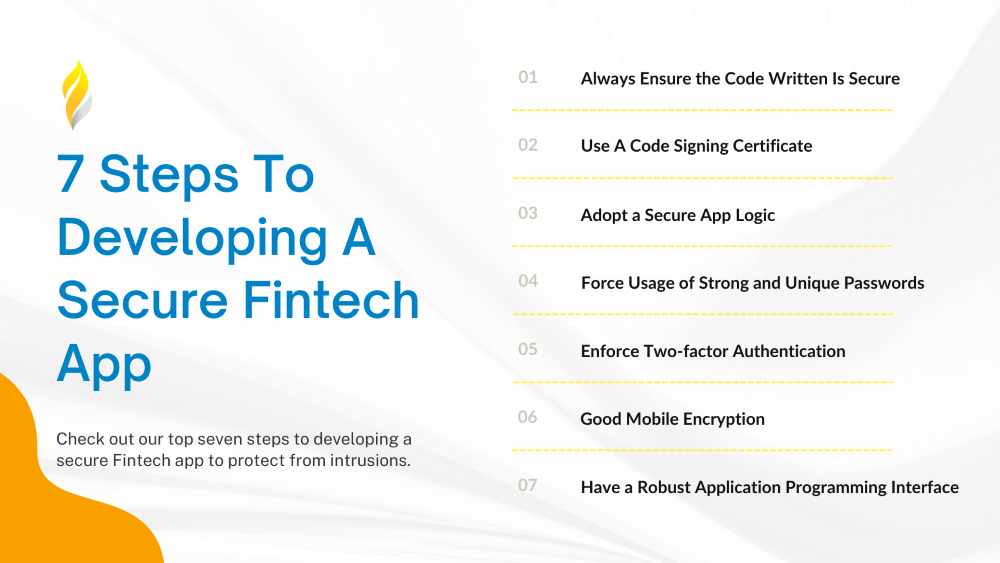 7 Steps To Developing A Secure Fintech App