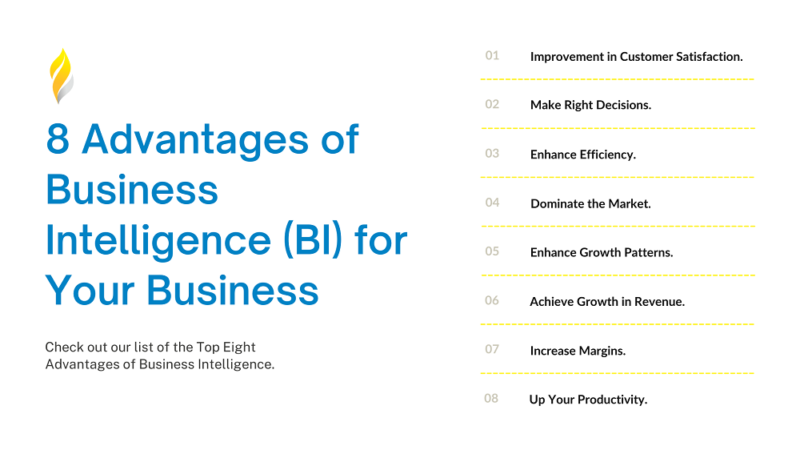 8 avantages de la Business Intelligence (BI) pour votre entreprise