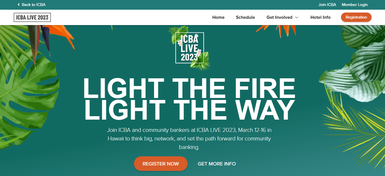 ICBA Live Event