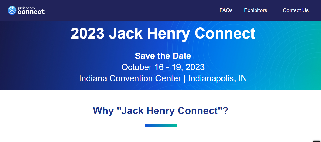 Jack Henry Connect Event