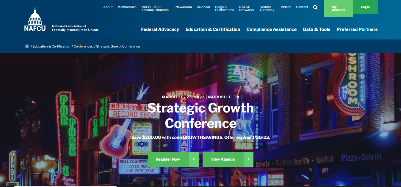 NAFCU’s 2023 Strategic Growth Conference Event