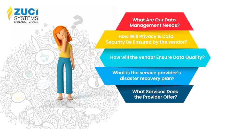 Questions to ask before choosing an enterprise data management service provider