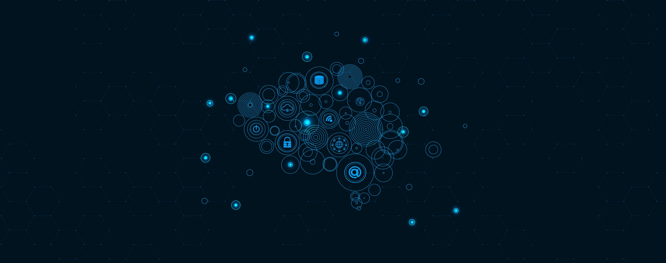 Conceptual technology illustration of artificial intelligence